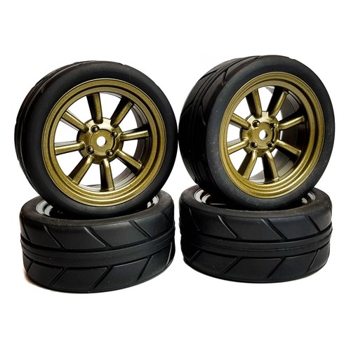 Road 8 spoke wheels - 1/10,