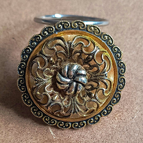 West germanyround scarf clip - west,