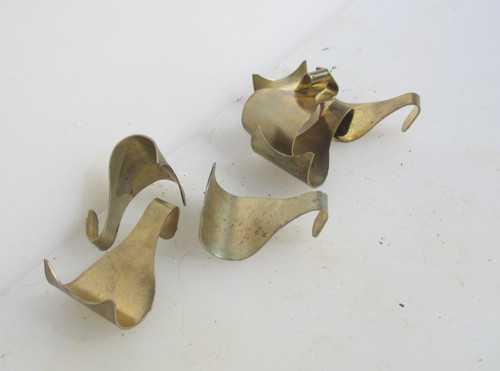 Vintage iron picture rail hook - vintage,