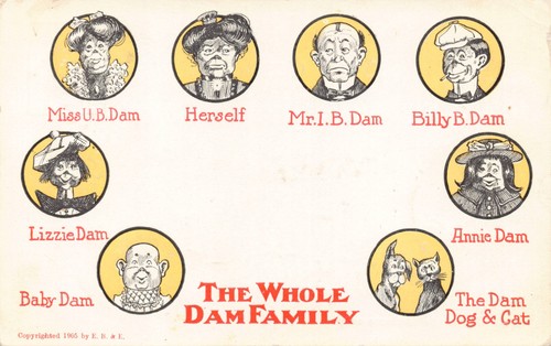 1905 comical the - 1905, dam