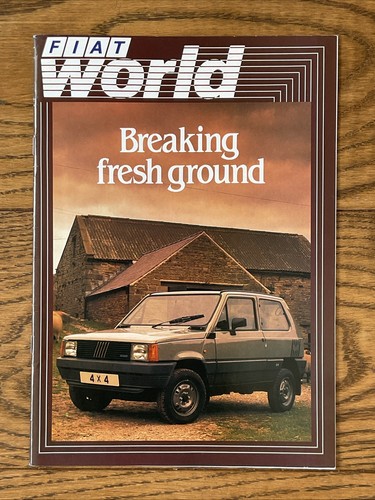 Fiat world magazine brochure - world,