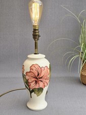 Moorcroft Hibiscus Table Lamp