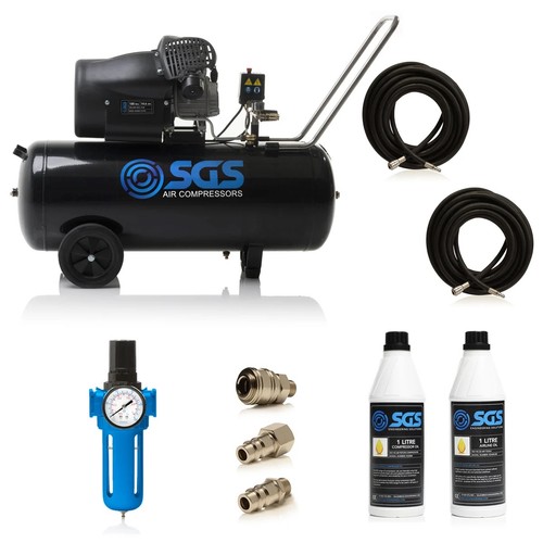 Sgs 100 litre air compressor - air,