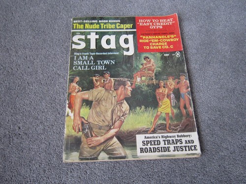 Vintage mens stag - stag, magazine