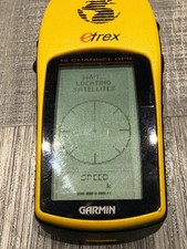 Garmin eTrex GPS Yellow And