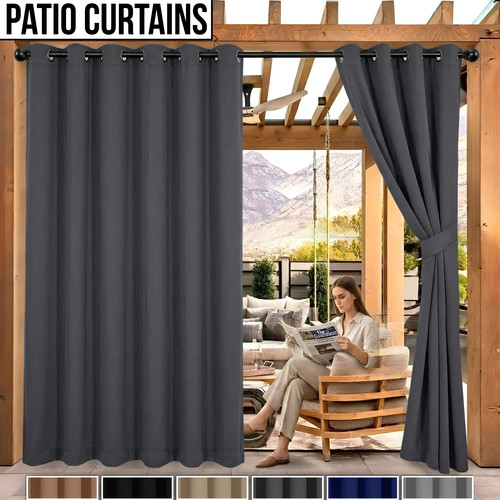 Outdoor curtains blackout - curtains,