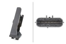 HELLA 6PV 011 040-701 SENSOR, ACCELERATOR PEDAL POSITION FOR ,AUDI,SEAT,SKODA,VW