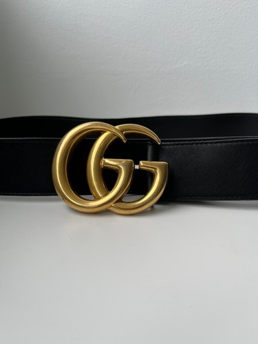 Gucci marmont leather belt - leather,
