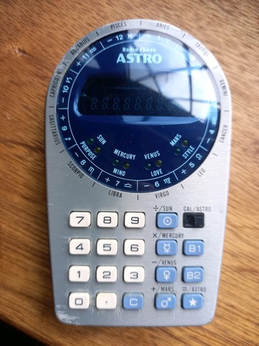 Radio shack astro calculator - shack,