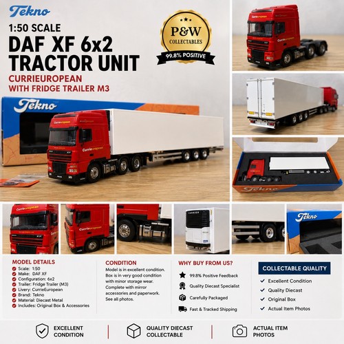 Tekno daf 6x2 tractor - xf,