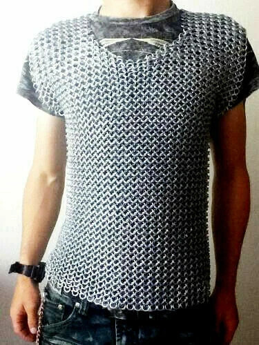 Chainmail shirt sleeveless - shirt,