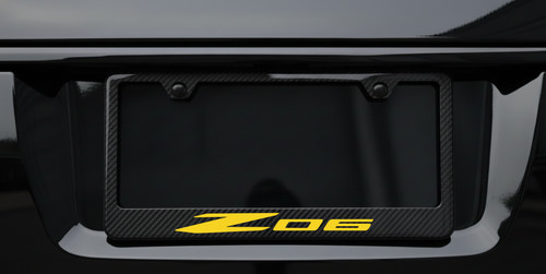 Yellow corvette z06 black - corvette,