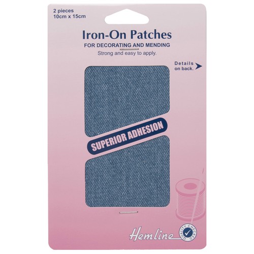 Iron patches cotton - x, on