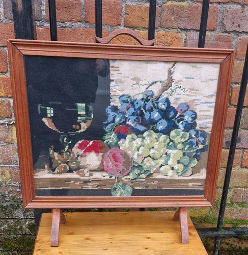 Oak framed tapestry fire