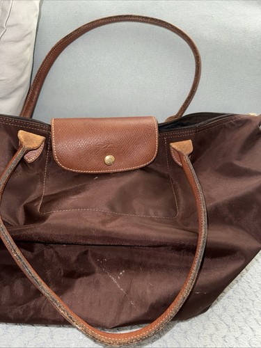 Longchamp pliage brown - le,