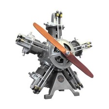 TECHING Electric Engine Five Cylinders Radial Simulation Display Model Kits