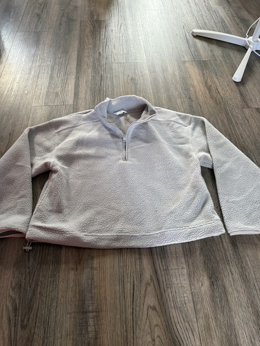 Primark grey zip fleece - grey,