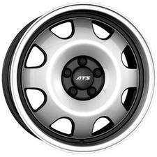 ATS CUP ALLOY WHEELS 15" 7J 4x100 ET 28 63.4 DIAMOND BLACK FRONT POLISHED