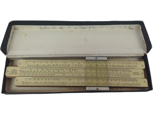 Vintage unique log - log-log, slide