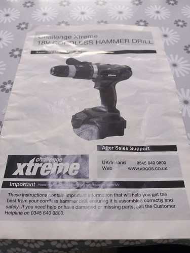 Challenge xtreme 18v cordless - challenge,