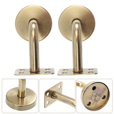  2 Pcs Staircase Handrail Bracket Support Brackets Stairway Wall Mounted