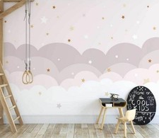 3D Pink Cloud B1484 Wallpaper