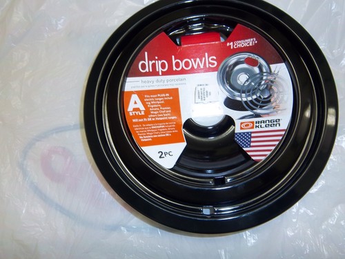 Range kleen drip bowls set - 2,