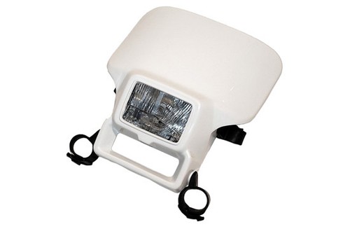White headlight mask - headlight, ufo