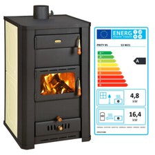 PRITY S3 W21 Wood Boiler Stove 21kW | Central Heating Radiator Log Burner
