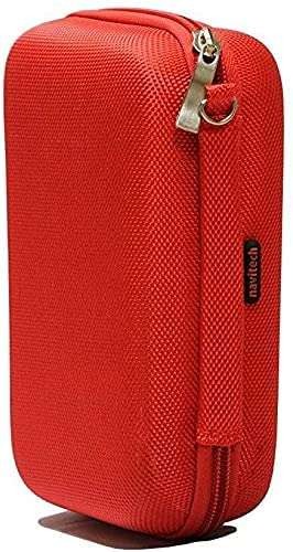Navitech red watch accessory - watch,