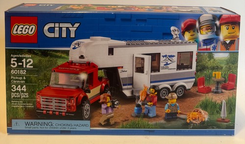 New lego city pickup caravan - city, &
