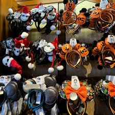 2025 Rare Disney Parks Mickey Magical Cruella Loungefly Minnie Ears Headband UK