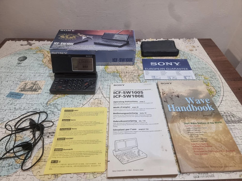 Sony icf sw100e - icf-sw100e, band
