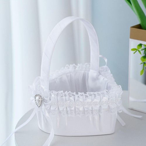 Wedding flower girl baskets - flower,