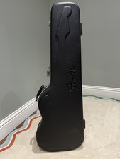 2000s Fender American Poodle Hard Case for Stratocaster or Telecaster Guitars