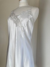 Vintage Off White Satin Full