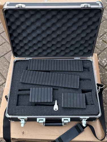 Aluminium flight case black - flight,