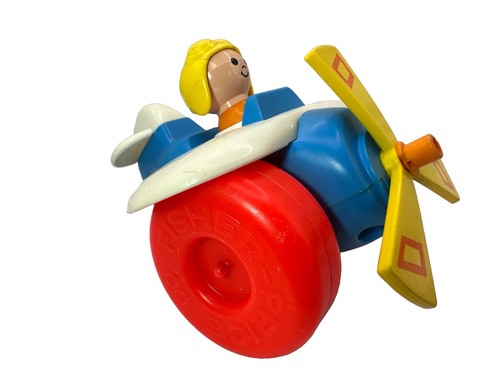 Vintage fisher price airplane - fisher,