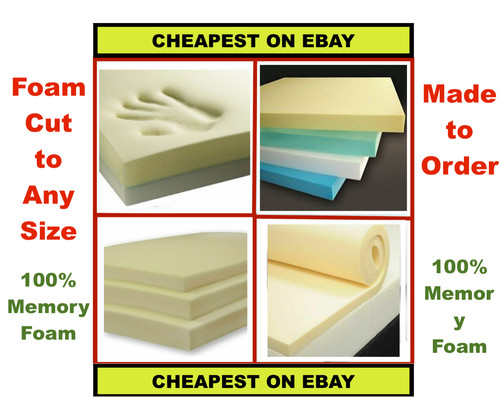 Cut size cushion - size, high