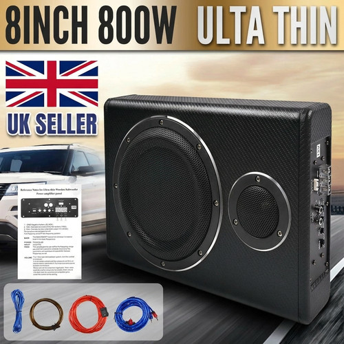 Active underseat 800w car - active, 8''