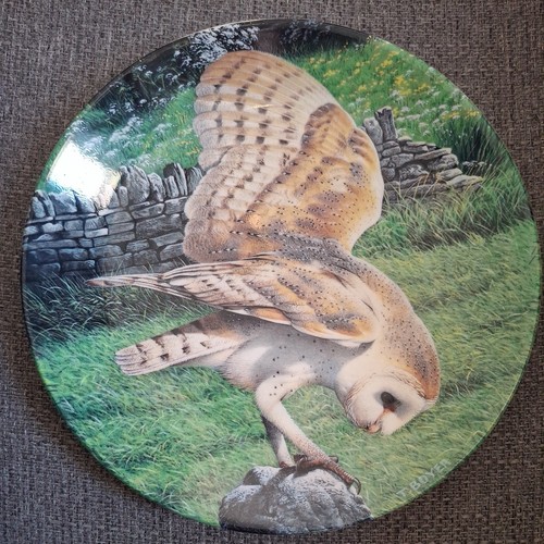 Danbury mint barn - "barn, owl"