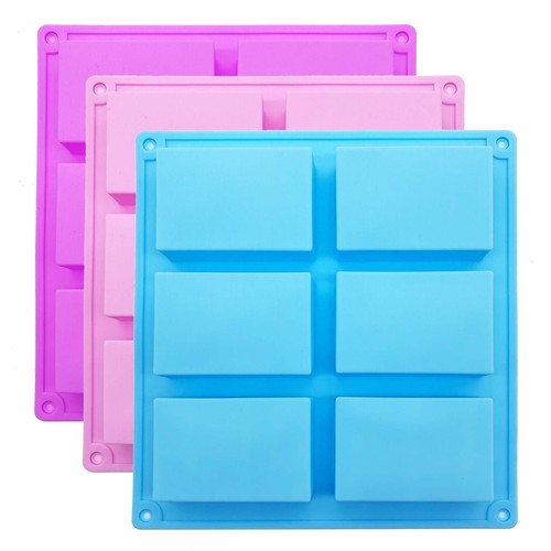 Pack silicone rectangle soap - silicone,