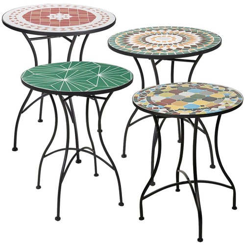 60cm round mosaic ceramic - 60cm,