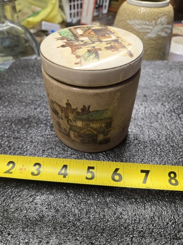 Vintage sandland ware lidded - sandland,