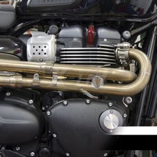 For Triumph Street Scrambler 900 Motorcycle Exhaust Muffler Header Link Pipe