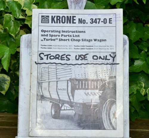 Krone turbo shortchop - krone,