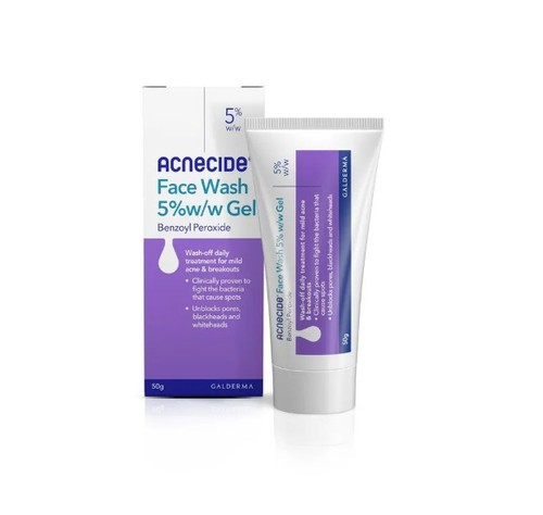 Acnecide wash w gel 100g - wash, w/w
