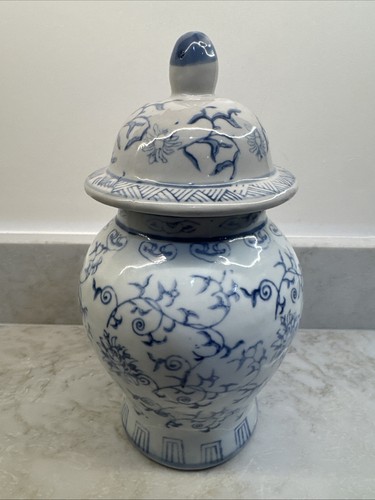 Vintage blue and white chinese - vintage,
