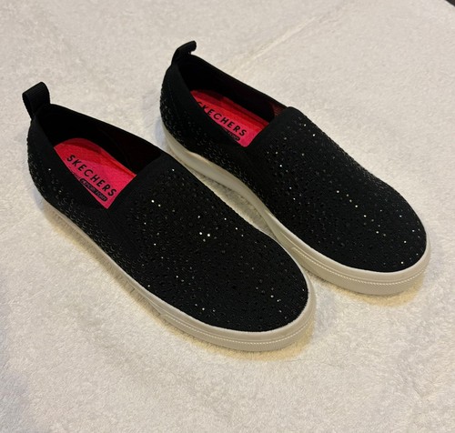 New skechers sequin poppy slip - new,