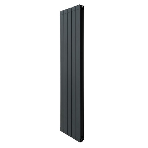 Aluminium designer radiator - aluminium,